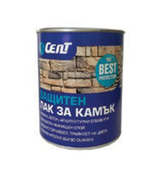 Снимка на Лак защитен за камък - 0,600л. - Селт