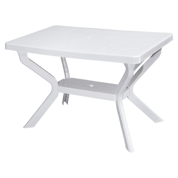Снимка на Маса пластмасова 70х110 см ROCCIA бяла 
