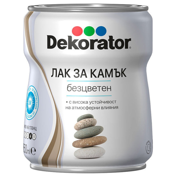 Снимка на Лак за камъни Декоратор - 650 мл - Мегахим
