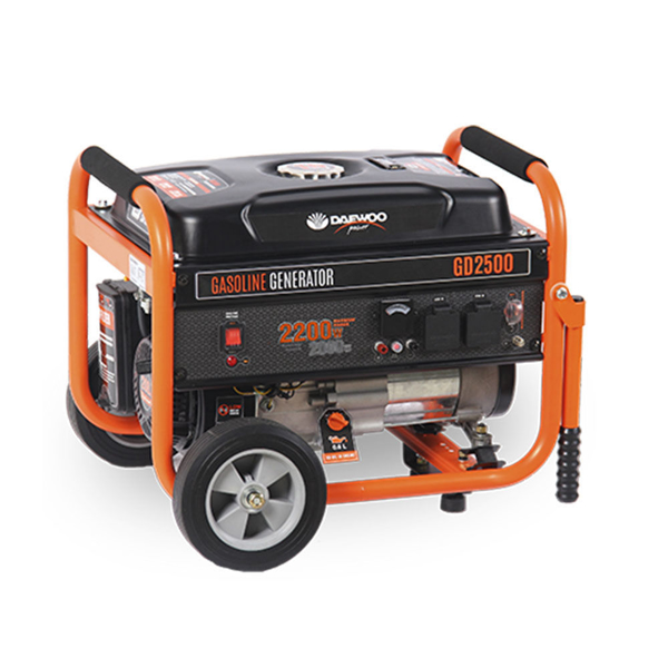 Снимка на Генератор бензинов - 2200W - 196cc - DAEWOO - GD2500