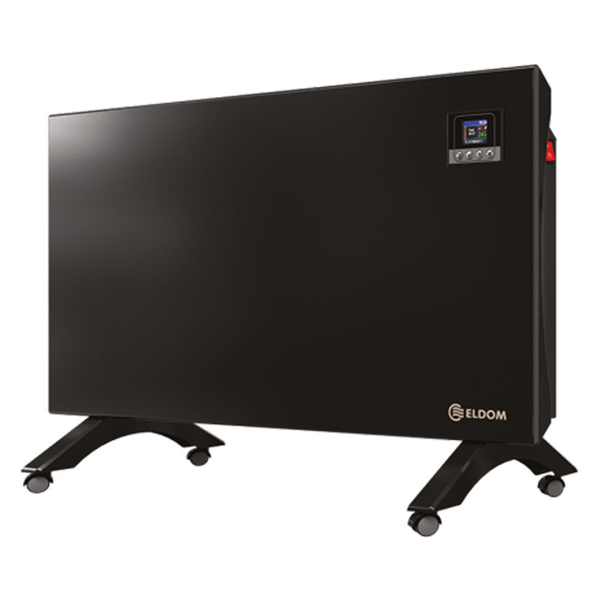 Снимка на Конвектор подов с WiFi - Черен - 2000W - Елдом - RH01F20W-В