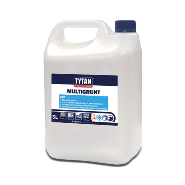 Снимка на Грунд Tytan Professional Multigrund S01 2в1 - 5л - Tytan
