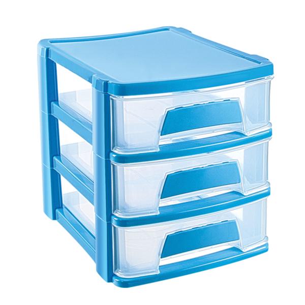 Снимка на Органайзер 3 чекмеджета ASR-2067 - 215х165х185мм