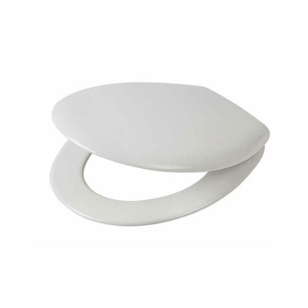 Снимка на Седалка за тоалетна чиния Rio Beach - бяла -  долна фикс. - Cedo - B0301Z