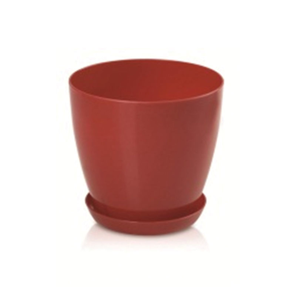 Снимка на Саксия за Бегония - Ф250х235 - 8л.+ подложка - различни цветове