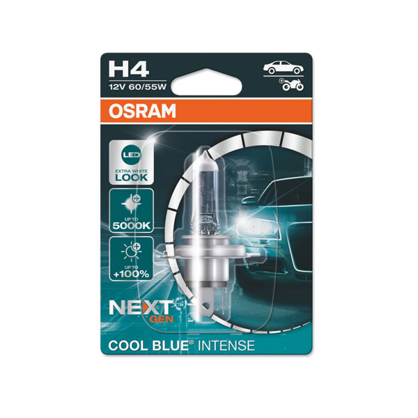 Снимка на Авто крушка H4 - 60/55W -12V - P43T - OSRAM - 20310055