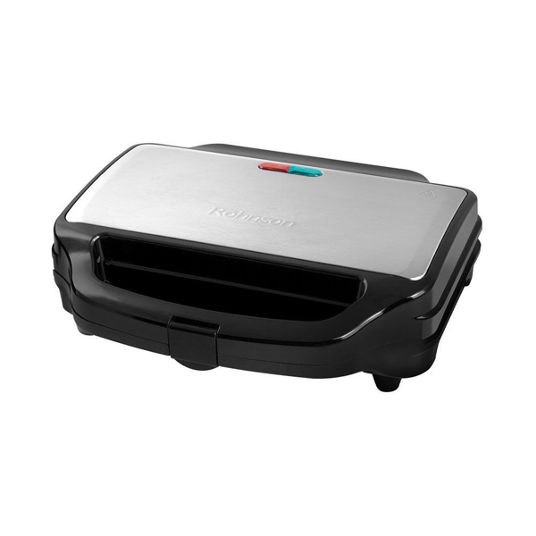 Снимка на Грил Контакт - Тостер -  900W - цвят инокс -  Rohnson - R-2751