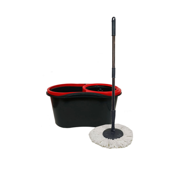 Снимка на Кофа + Моп центрофугиращ TURBOSTAR черен - 13л - 2601120