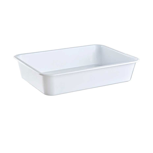 Снимка на Тава правоъгълна пластмаса №4 - 350х255х280мм - 2601446