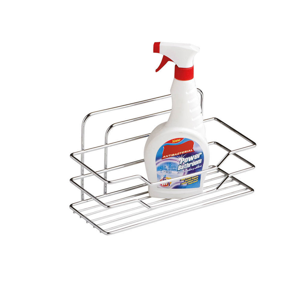 Снимка на Етажерка за баня метална правоъгълна 1 етаж - 2601900