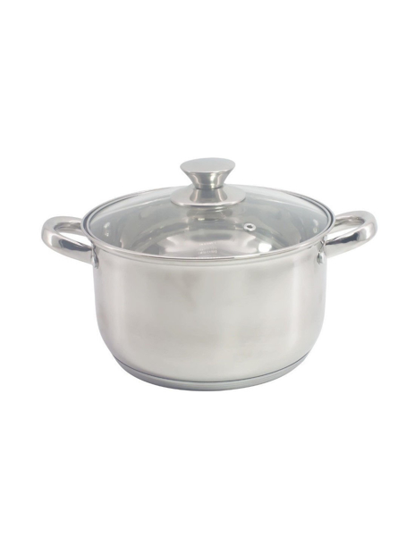 Снимка на Тенджера неръждаема стомана - 18x11,5см - 2,8л. - Rosberg - R51210L18