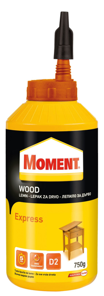 Снимка на Лепило за дърво Moment Wood Express - 750гр.