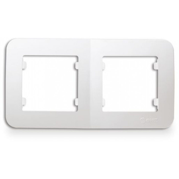 Снимка на РАМКА ДВОЙНА БЯЛА