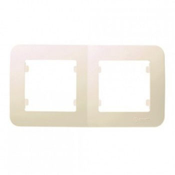 Снимка на Рамка крем двойка Natural Lillium