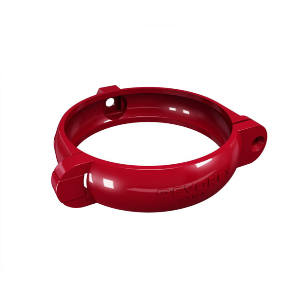 Снимка на Скоба за тръба ф80 бордо