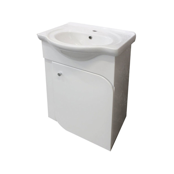 Снимка на Долен Шкаф за баня НИКОЛ - 55см - PVC