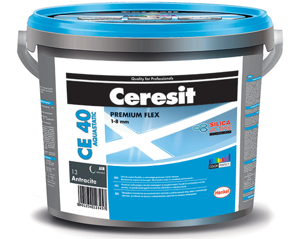 Снимка на Фугираща аквастатична смес Ceresit CE 40 Aquastatic - мелба - 2кг - 1214027
