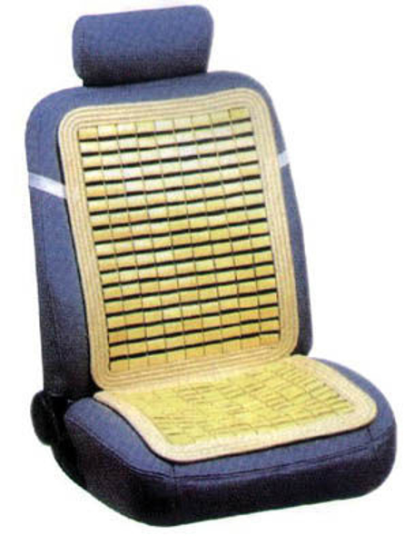 Снимка на Масажна седалка за автомобил с дървени топчета MANHATTAN