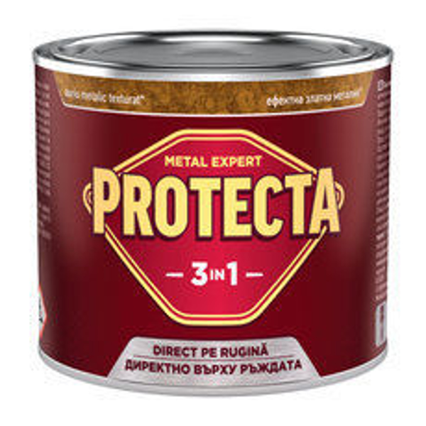 Снимка на Боя 3 в 1 Протекта ефектна - златна металик - 0.5 л - Оргахим