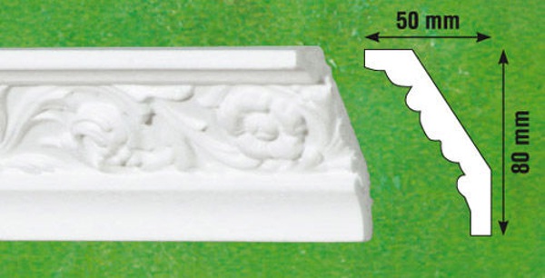 Снимка на Перваз EPS перваз G13/80х50мм/-2бр.