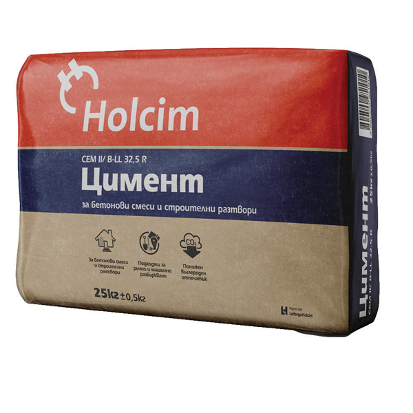 Снимка на Цимент Holcim 25кг