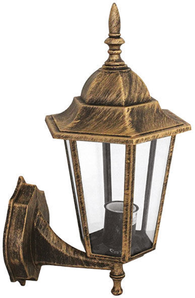 Снимка на Фенер градински нагоре Real TVZT606(S) NOA UP/GB - E27 - 60W - Lightex - AP0010002