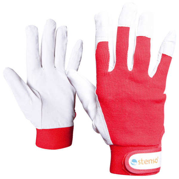 Снимка на Ръкавици GILT агнешка кожа дишащ гръб от трико 9613