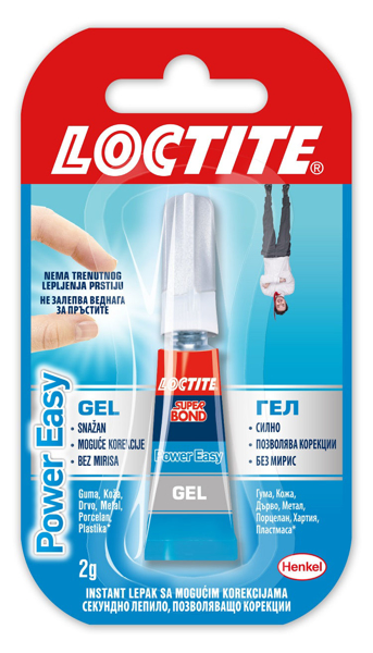 Снимка на Лепило секундно Loctite Super Bond Power Easy 2 гр.