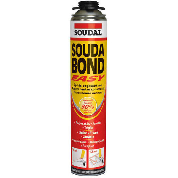 Снимка на Лепило Судабонд Изи пистолетно 750мл - Soudal - 123126