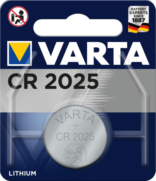Снимка на Батерия Varta Cr2025 Lithium - 1 бр - VARTA