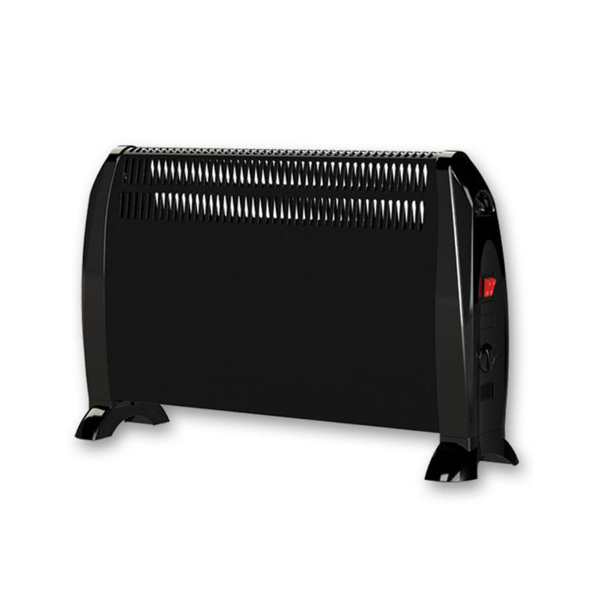 Снимка на Конвектор стоящ без вентилатор черен - 2000W - Елдом - CF2000-BL