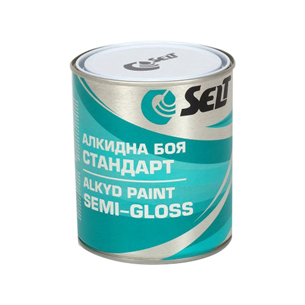 Снимка на Алкидна боя Стандарт СЕЛТ - бяла - 700гр - 100645