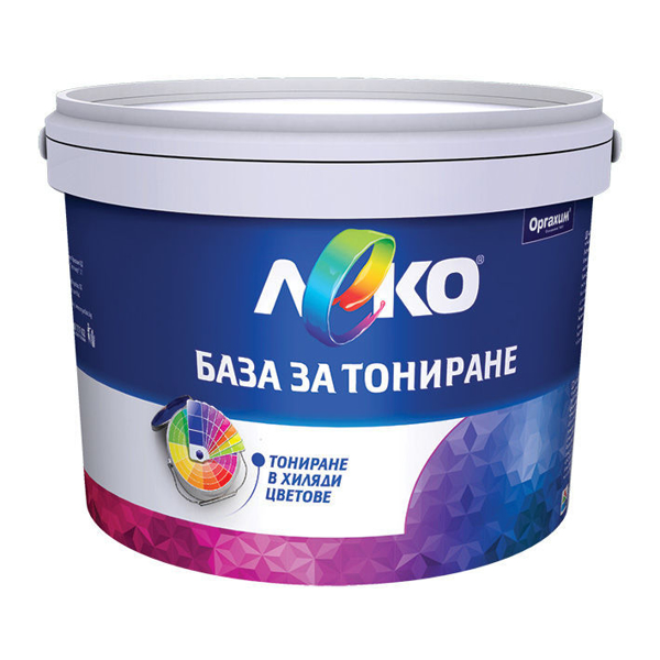 Снимка на База за тониране Леко Art Color Интериорна - 1 л - Оргахим - 4005041
