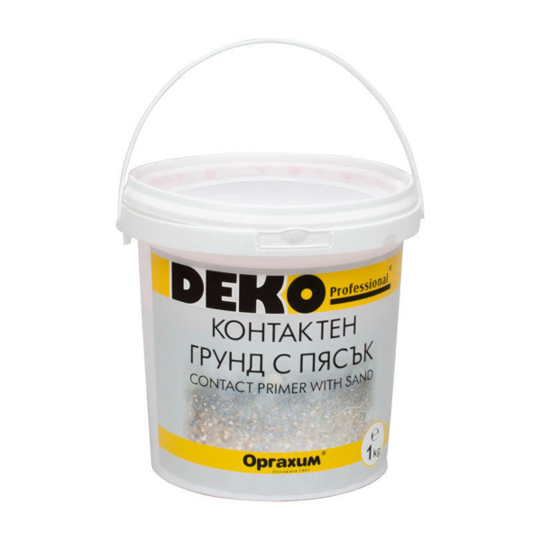 Снимка на Грунд DPr контактен за бетон с пясък - 1кг - Оргахим - 32-100544