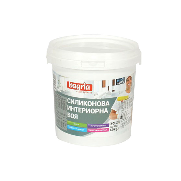 Снимка на Интериорна силиконова боя БАГРИА - 1.5кг. - Селт