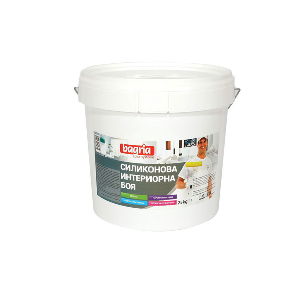 Снимка на Интериорна силиконова боя БАГРИА - 25кг. - Селт