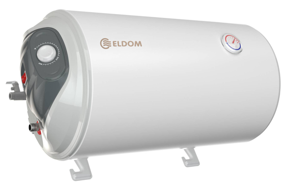 Снимка на Бойлер 50 л WH05039L - 2kW - ел. и тръби ляво - Eldom - WH05039L