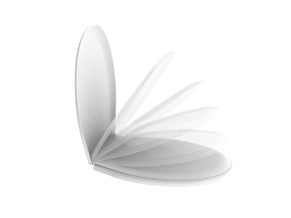 Снимка на Седалка за тоалетна със забавено затваряне Лилия - НИКИПЛАСТ-М - 1786