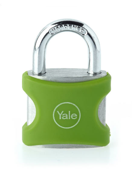 Снимка на Катинар YALE за багаж, 25 мм скоба 12 мм зелен