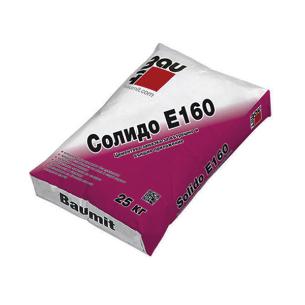 Снимка на Замазка подова Баумит Солидо Е160 - 25 кг. - Baumit - 22103BG