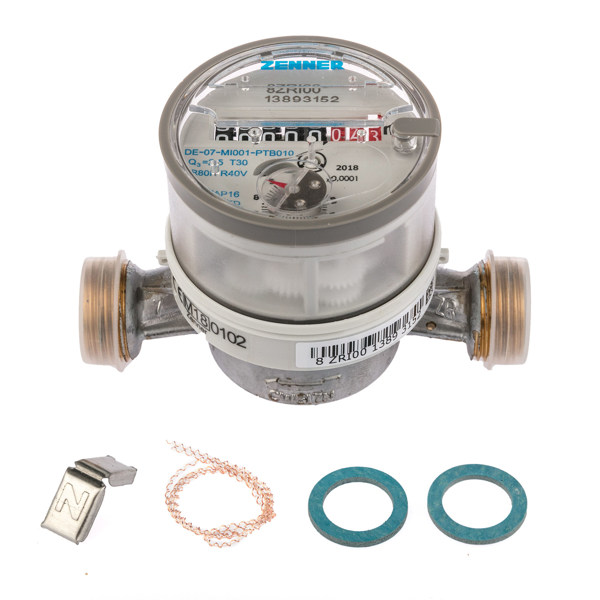 Снимка на Водомер студена вода 1/2"" /13 мм/