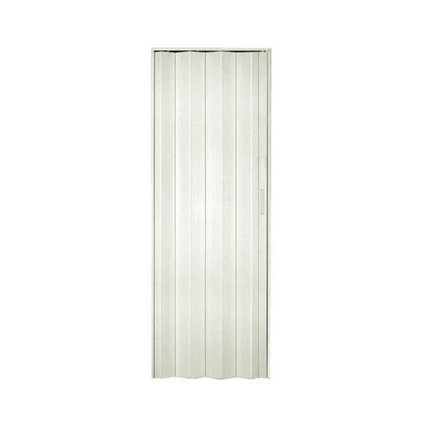 Снимка на Врата хармоника с магнит 2150/840 мм бяла