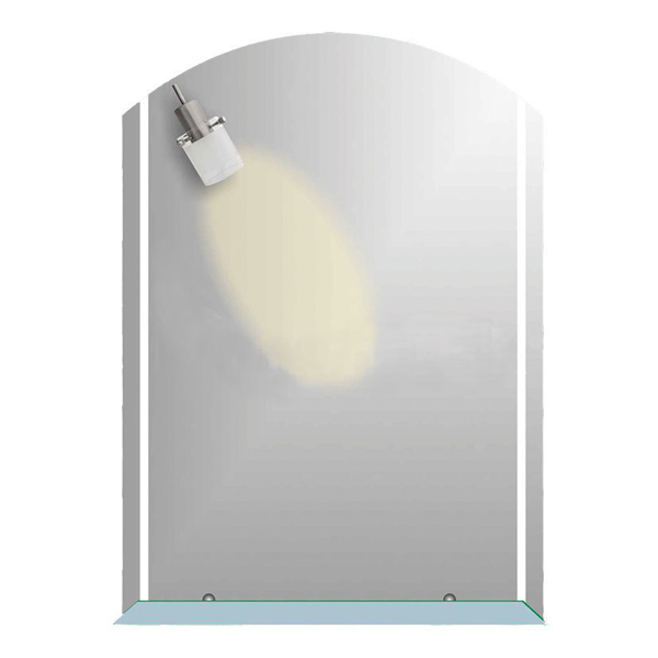 Снимка на Огледало с полица и осветление №342 - ПО 50/70 см.