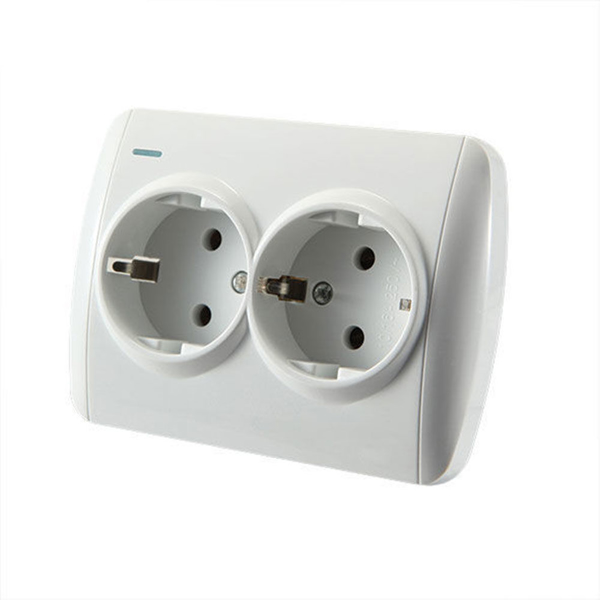 Снимка на Контакт шуко двоен ELE - 15