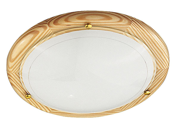 Снимка на Плафон Уфо светло дърво - 30см - Е27 - max 60W - Rabalux - 5411