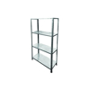 Снимка на Стелаж метален 4 рафта - 170х75х30см.