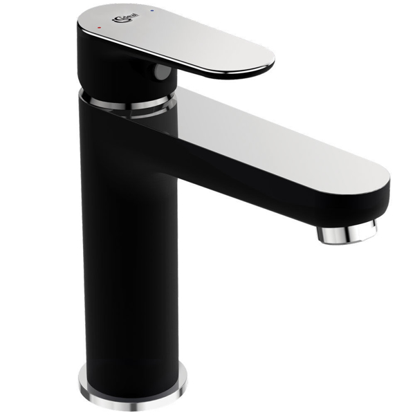 Снимка на BC159HS Смесител стоящ Tyria SLPM хром/черен мат - Ideal Standart