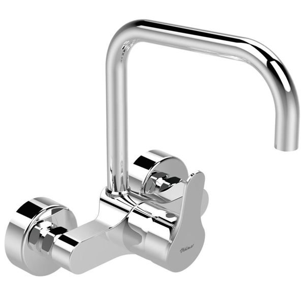 Снимка на B0892AA Смесител SevaNext стенен за кухня с висок тръбен чучур 200мм