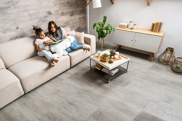 Снимка на Подова настилка LVT - Бял дъб - 1220х180х4,2 - VOX Profile