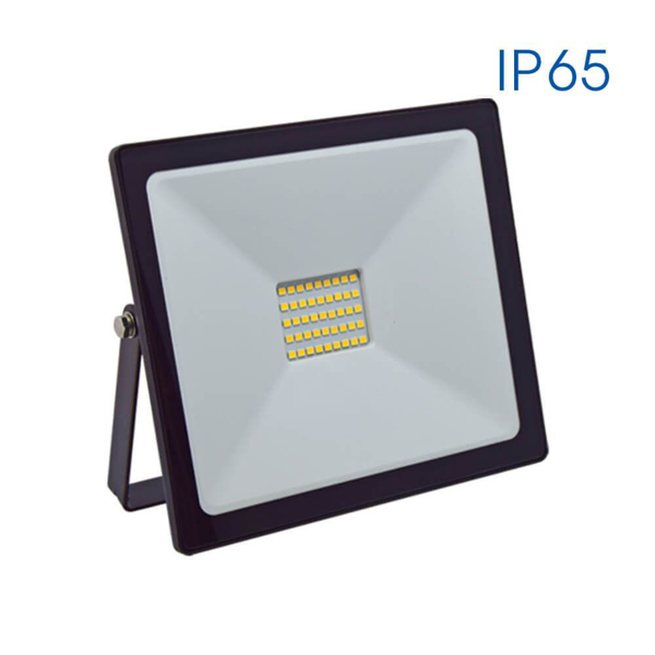 Снимка на LED Прожектор TREND - 30W - 2400lm - 4000K - 230V -  IP65 - черен - 148x120x28mm - VIVALUX